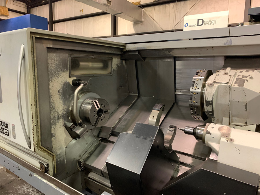 Used Okuma Space Turn Lb Ex Cnc Lathe