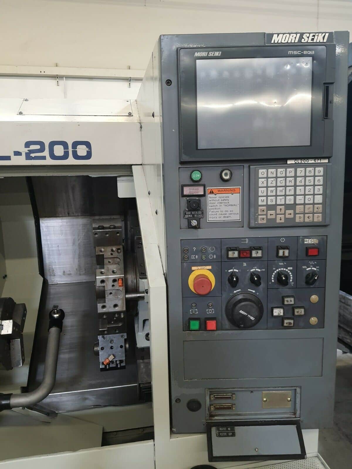 Used Mori Seiki CL-200B - CNC Lathe - 8070187