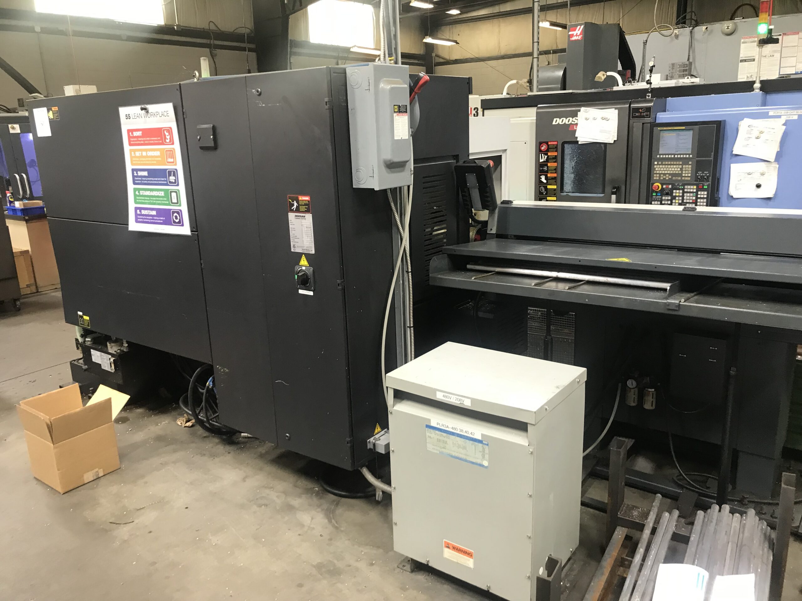 Used Doosan Lynx 220lsyc Cnc Lathe 8070997 