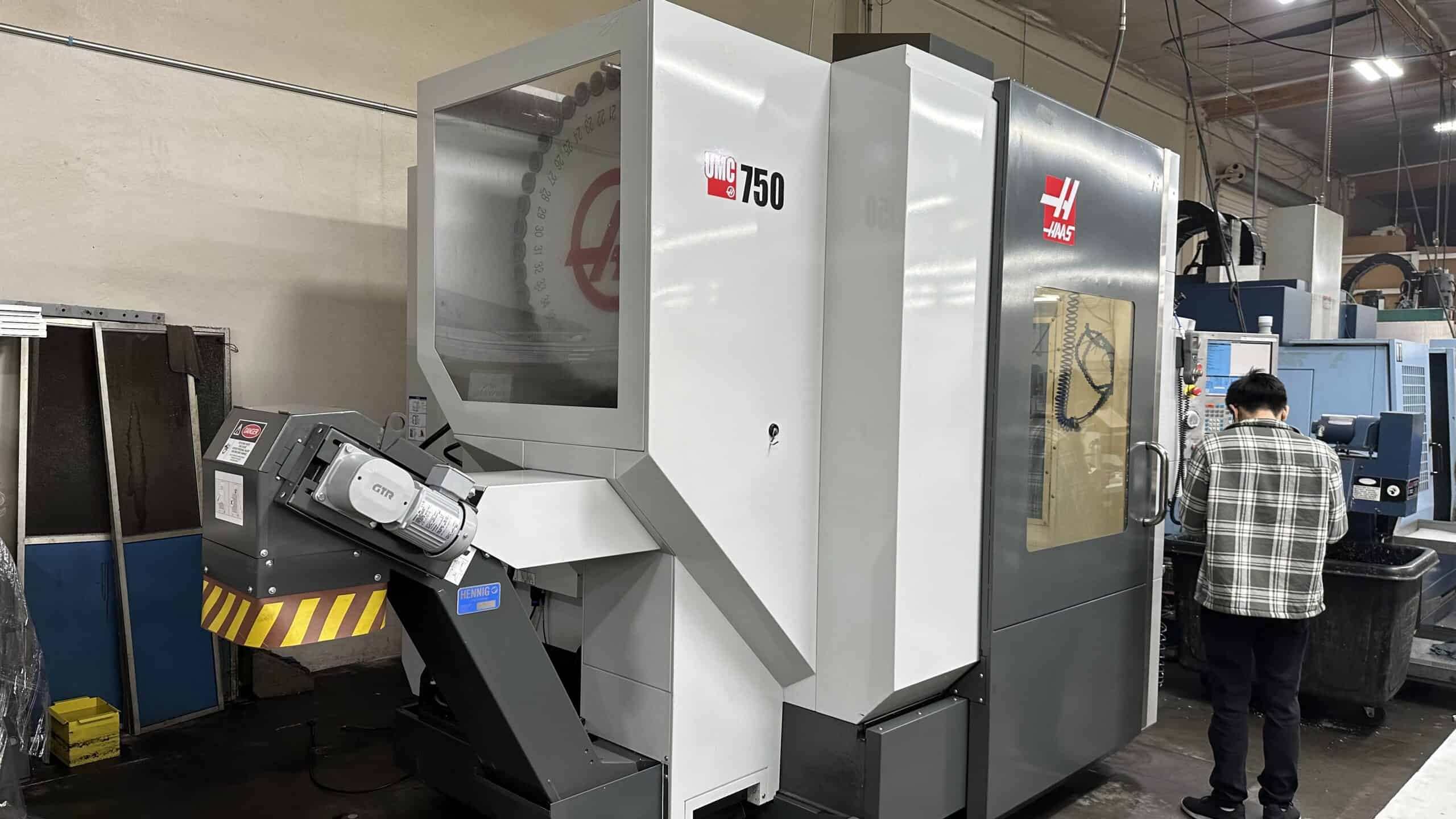 Used Haas Umc 750 Cnc Vertical Machining Center 8072466