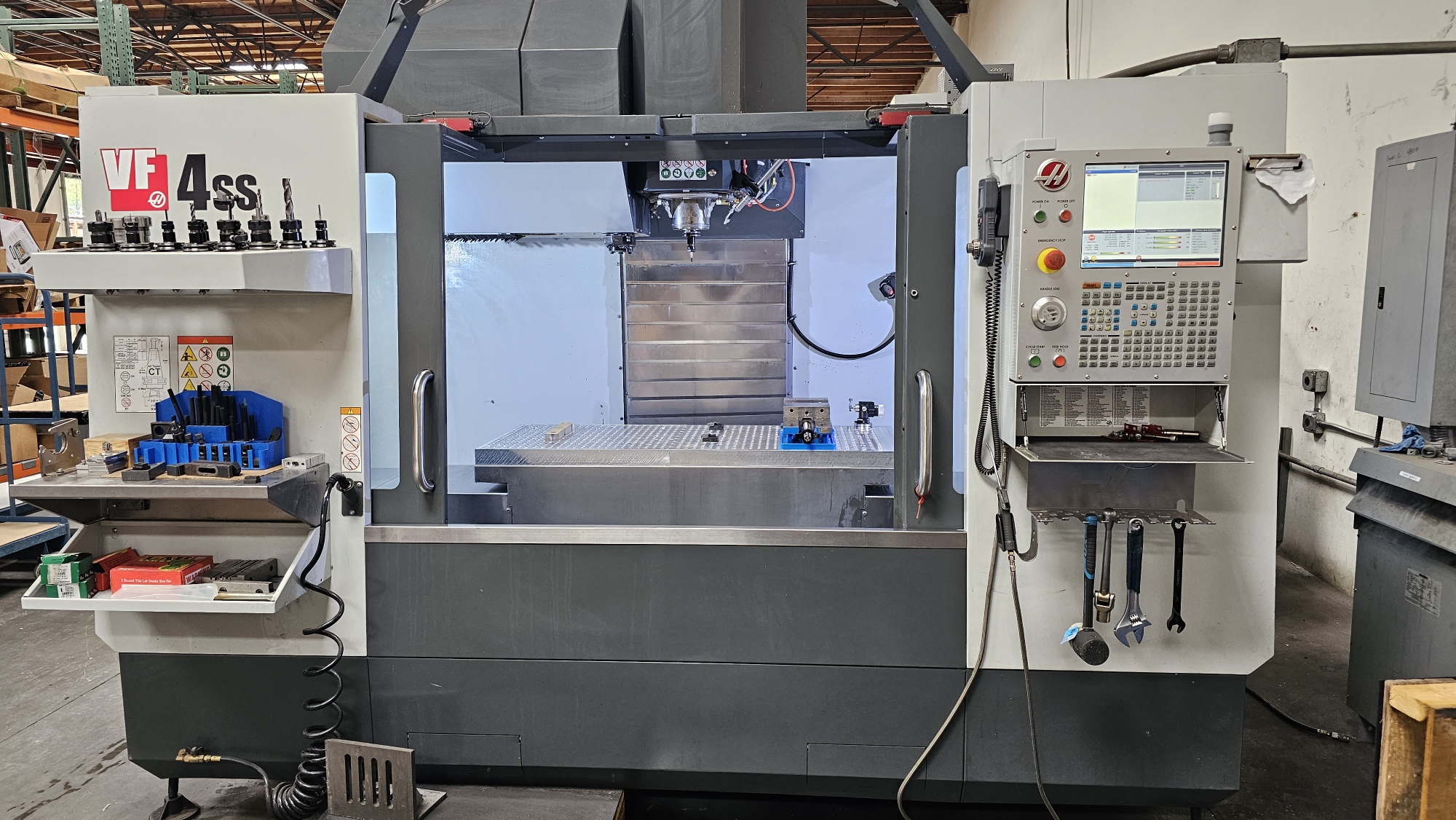 Used Haas Vf 4ss Cnc Vertical Machining Center 8073427