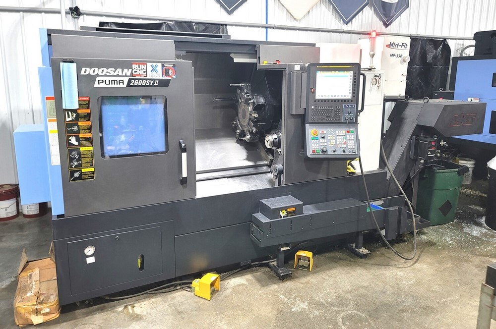 Used Doosan Puma 2600SY II - CNC Lathe - 8075226